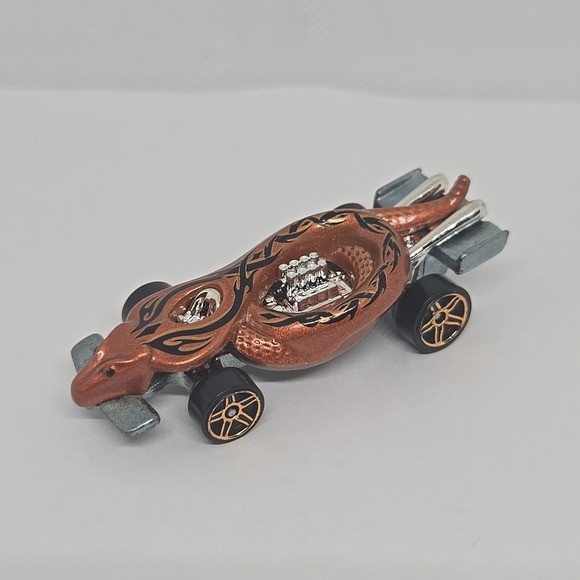 Hot Wheels Other - 1985 Hot Wheels‎ 1/64 Diecast Orange Cobra Snake Car